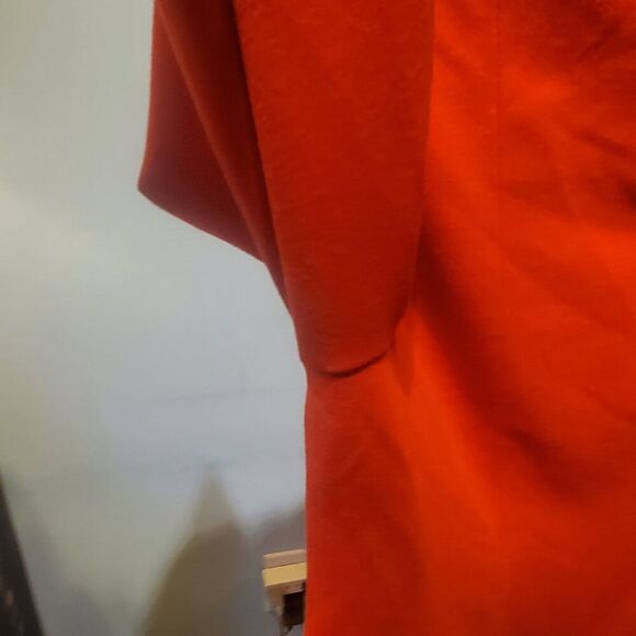 Grace Elements Sz 14 Orange Lined Blazer. Trendy, Professional, Cuffs - Picture 7 of 15